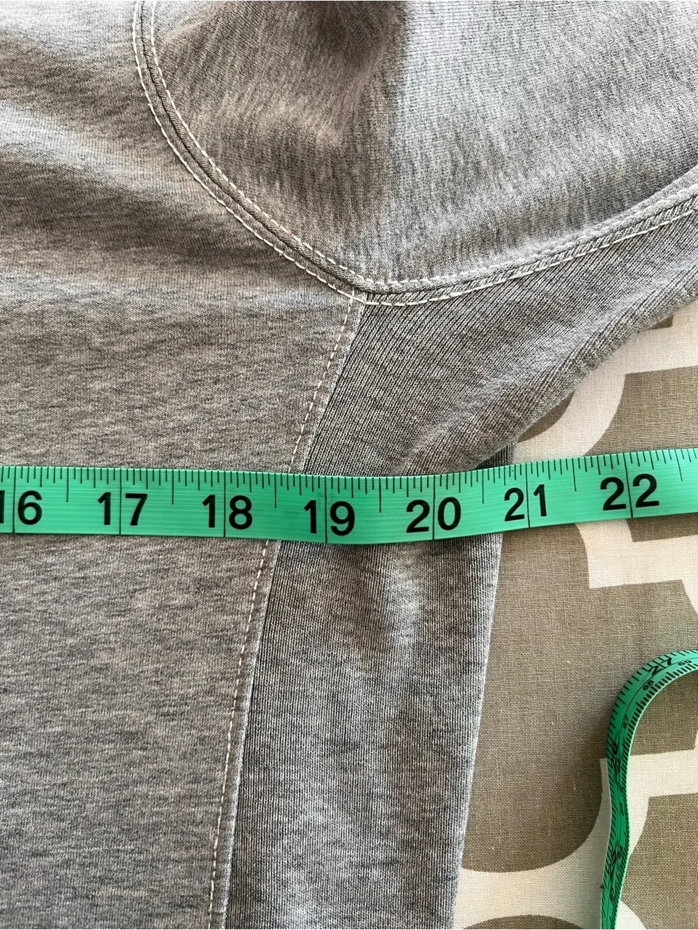J. Crew Gray Light Weight Hooded Pullover Sweatshirt